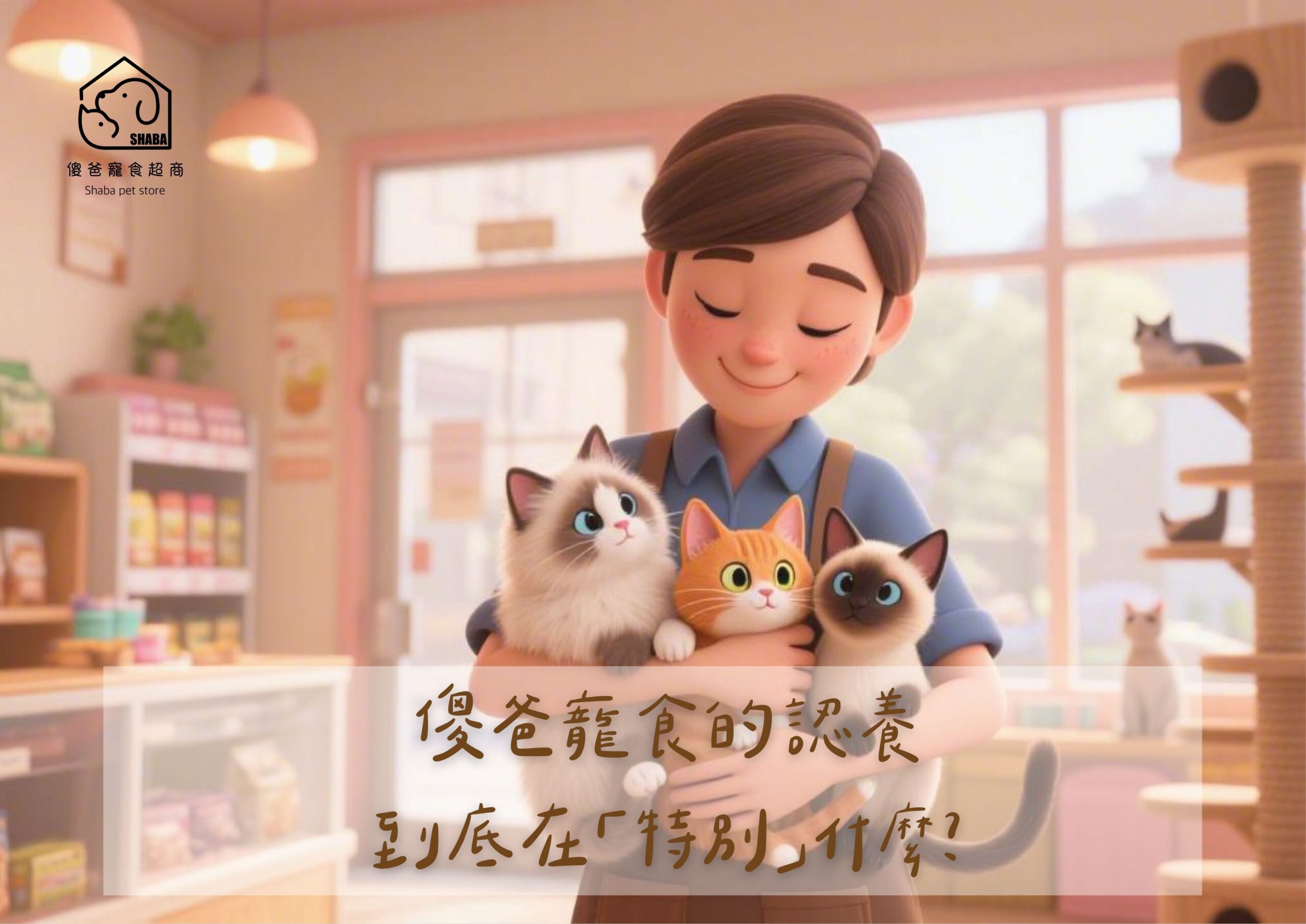 傻爸寵食 認養