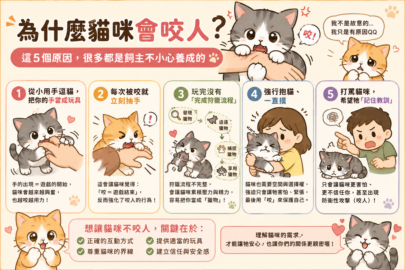 貓咪咬人