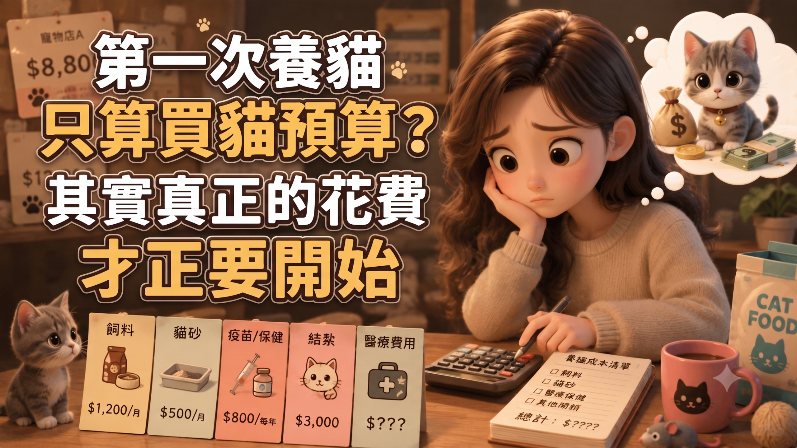 第一次養貓