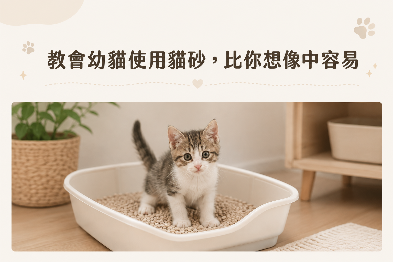 幼貓怎麼照顧