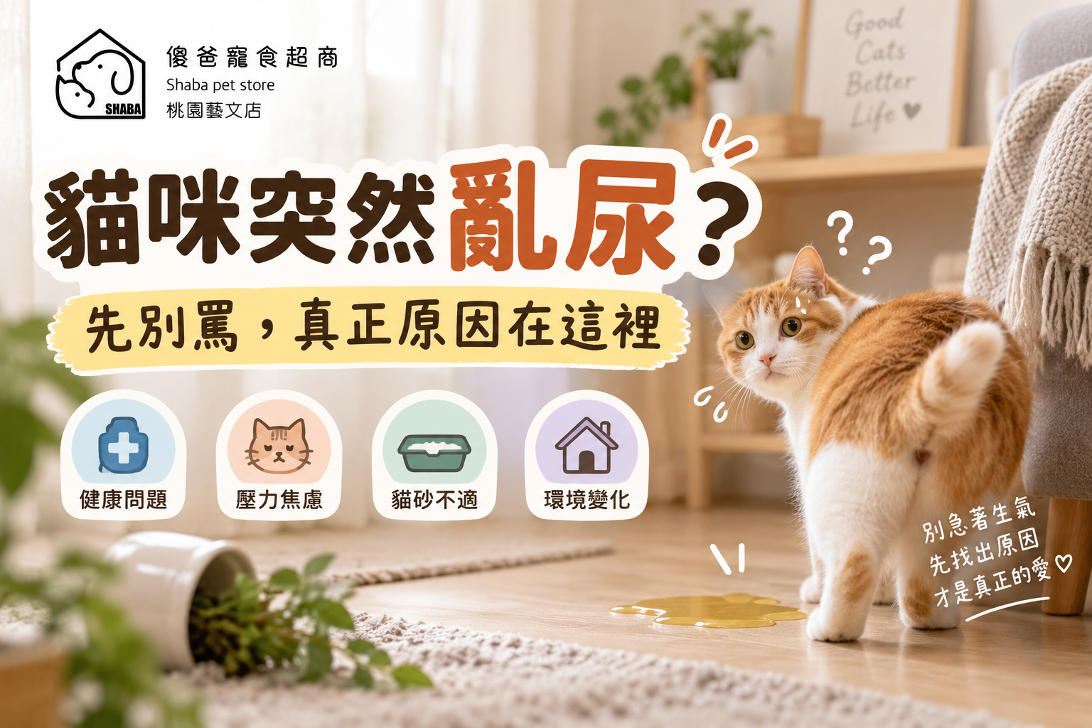 貓咪亂尿