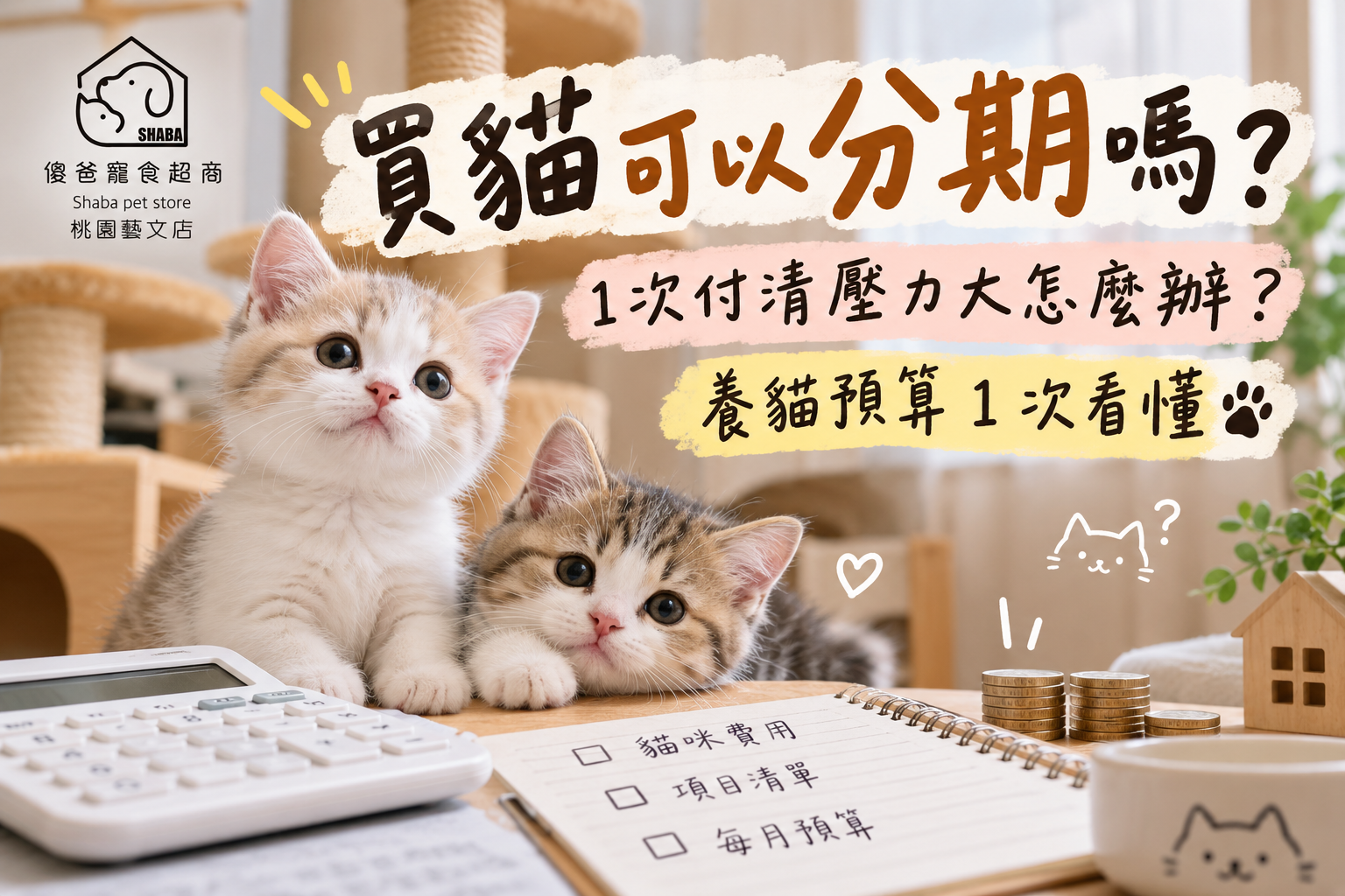 買貓可以分期嗎