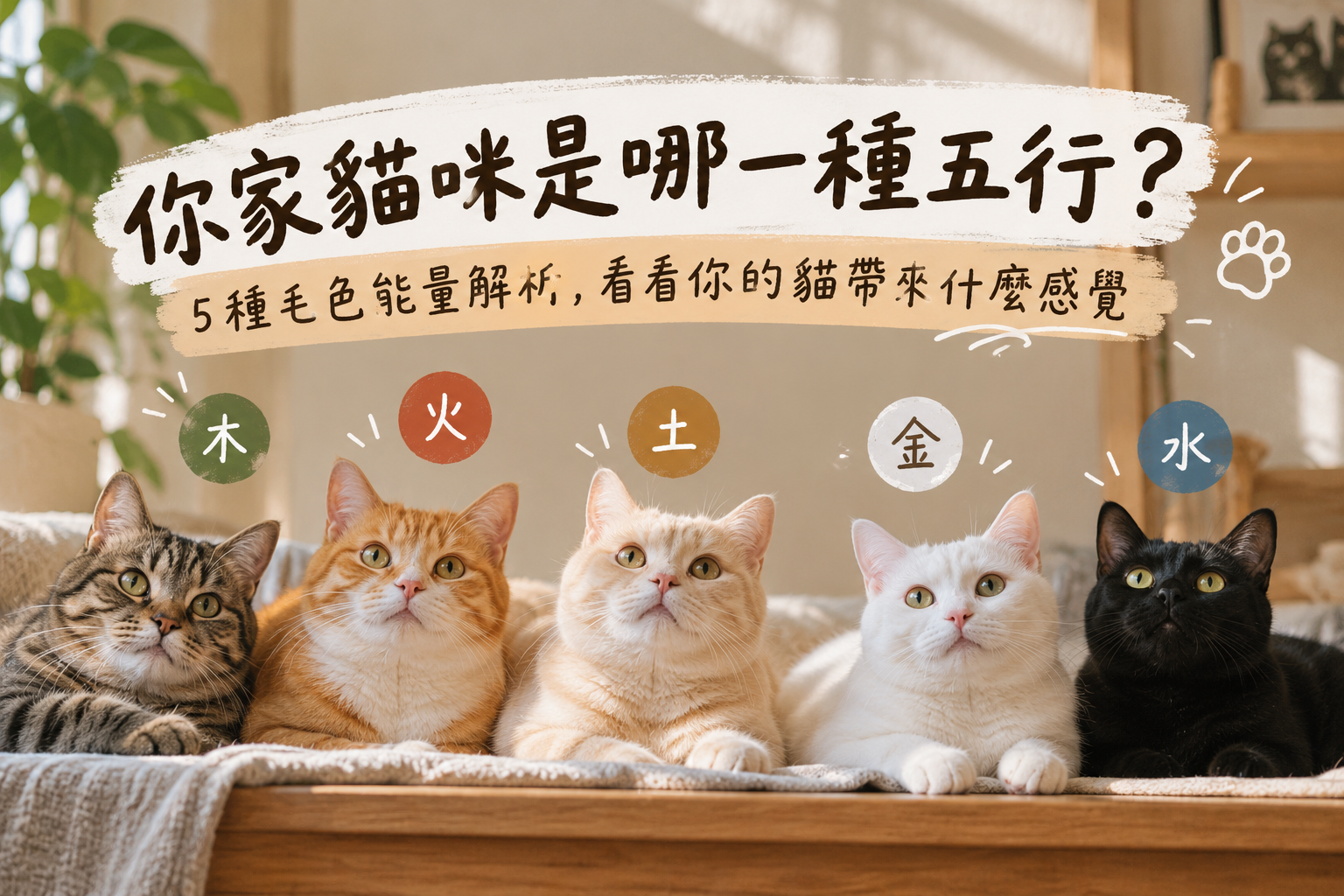 貓咪五行