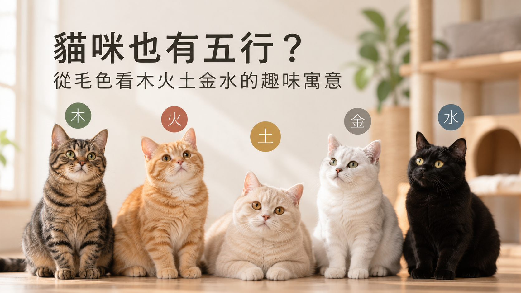 貓咪五行